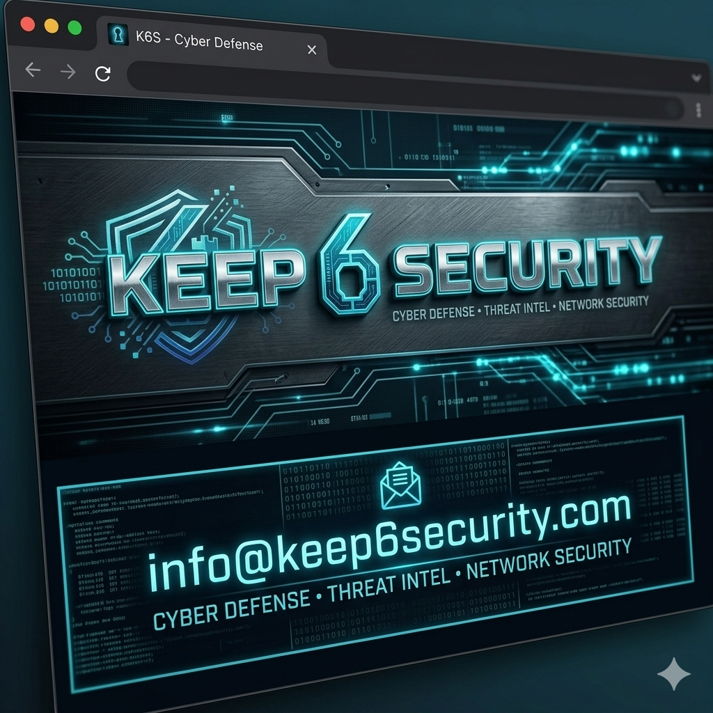 Keep 6 Security console mockup